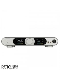   TOPPING DX9 - Asztali DAC és NFCA fejhallgató erősítő Bluetooth 5.1 AptX HD LDAC 32bit 768kHz DSD512 - Ezüst