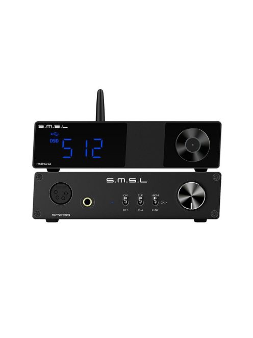 SMSL M200 BLACK + SMSL SP200 BLACK Package - muzix.hu