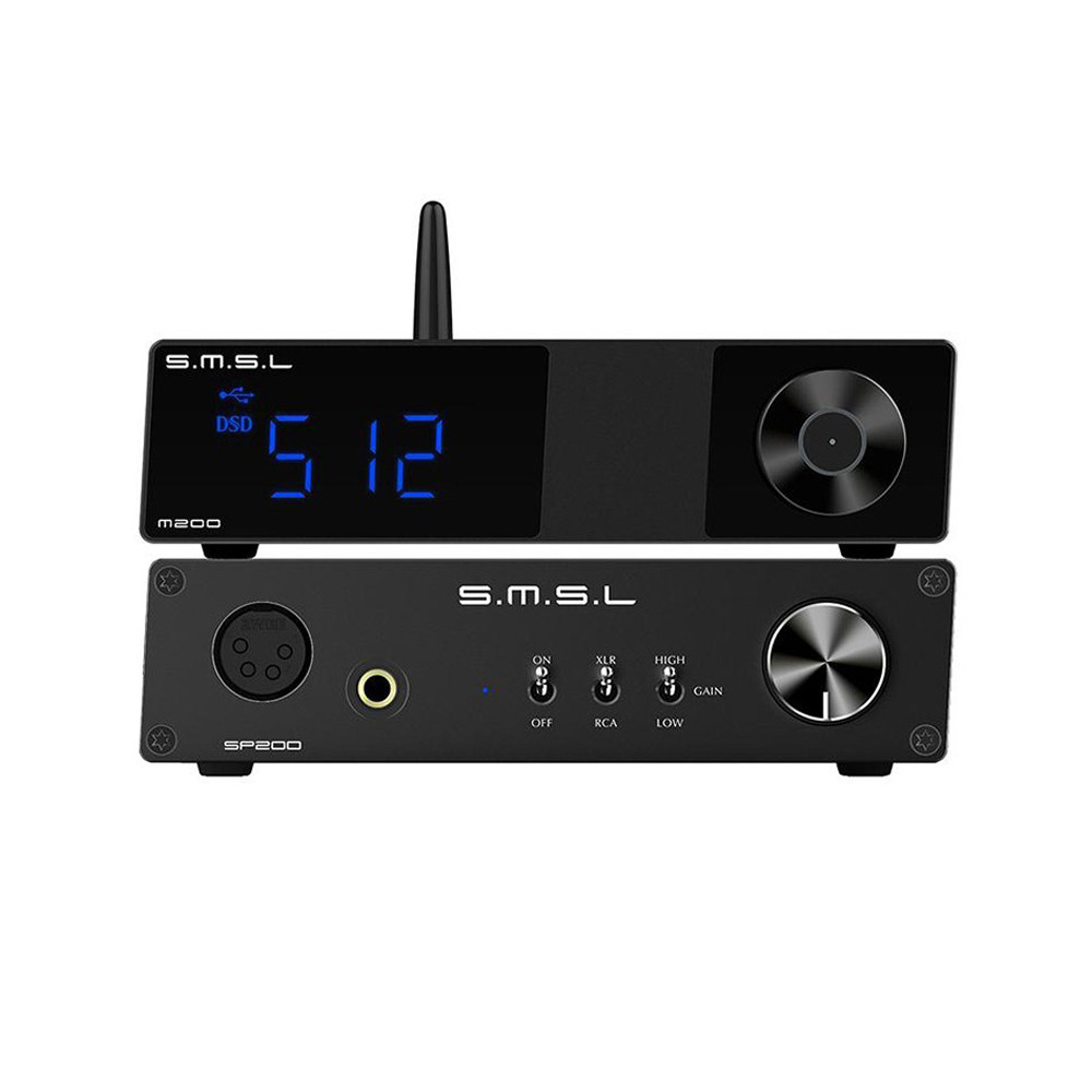 SMSL M200 BLACK + SMSL SP200 BLACK Package - muzix.hu